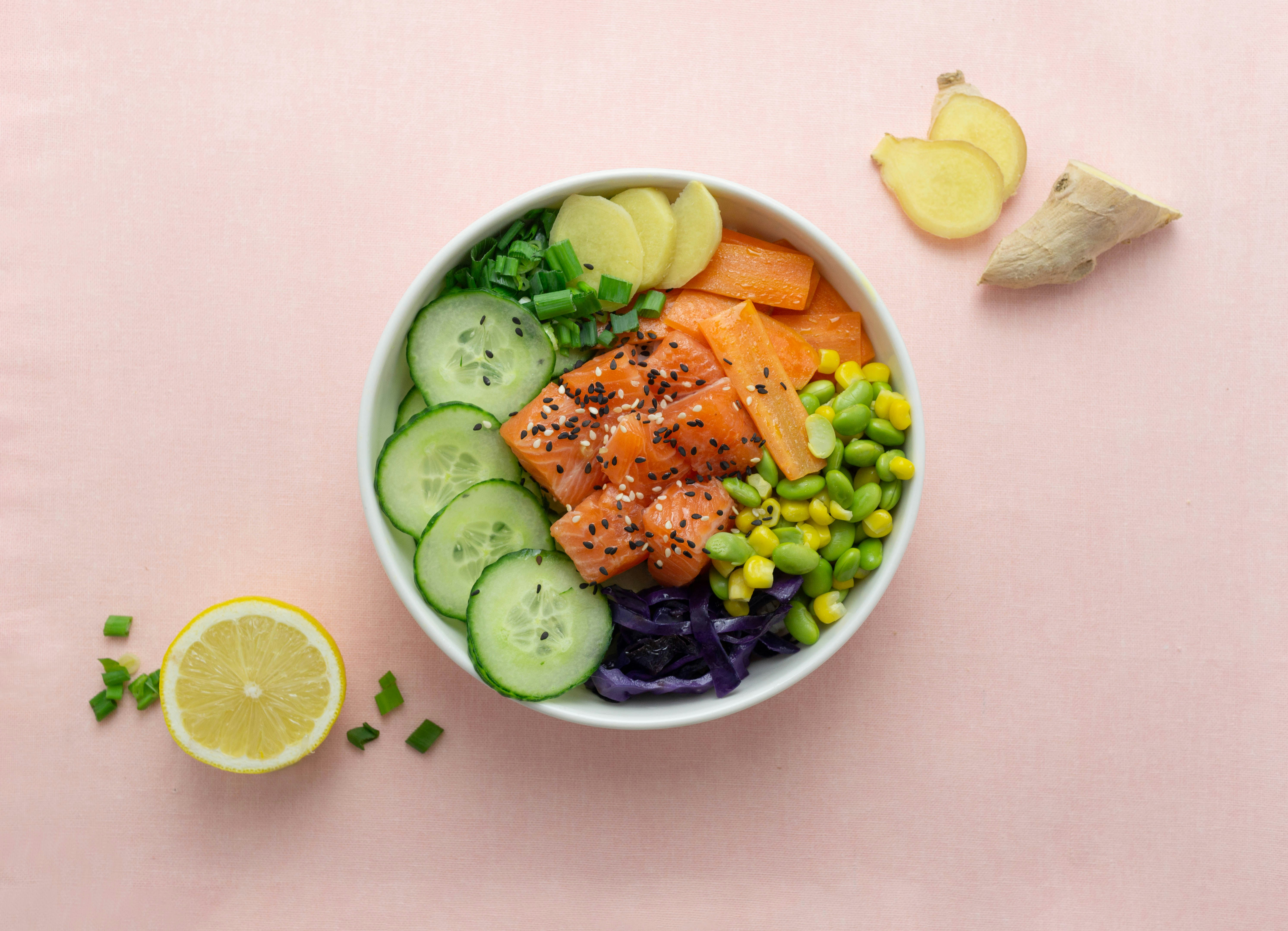 Nourishing whole foods including eggs and legumes